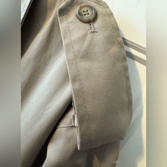 London Fog Double Breasted Trench Coat Size 42 short - Picture 10 of 13